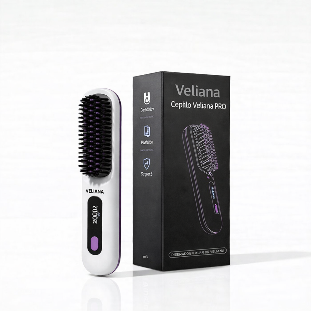 [NUEVO] Cepillo alisador portátil Veliana