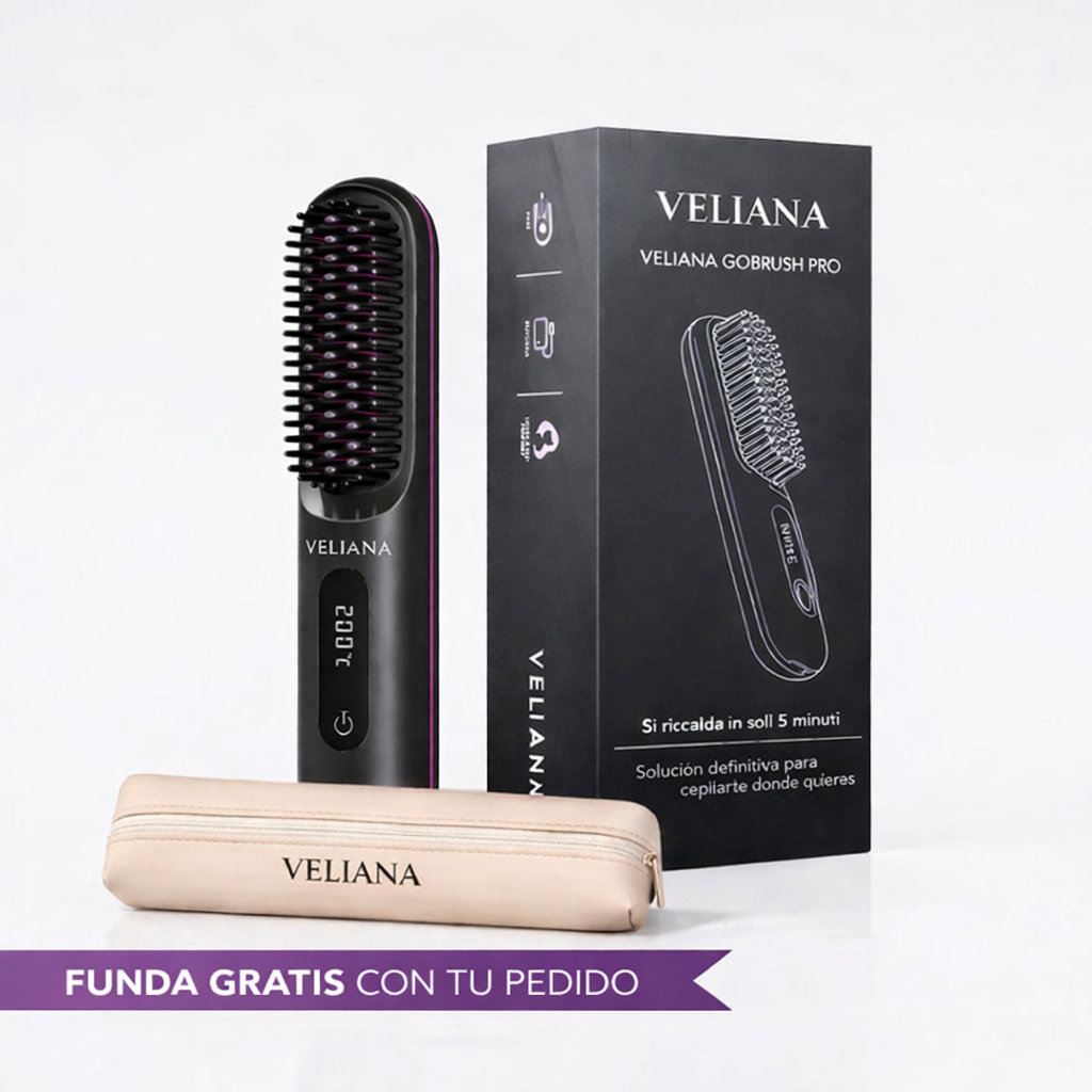 [NUEVO] Cepillo alisador portátil Veliana