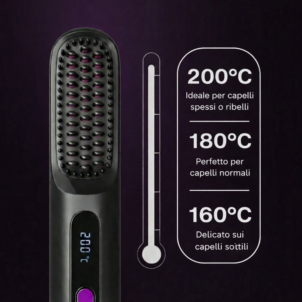 [NUEVO] Cepillo alisador portátil Veliana